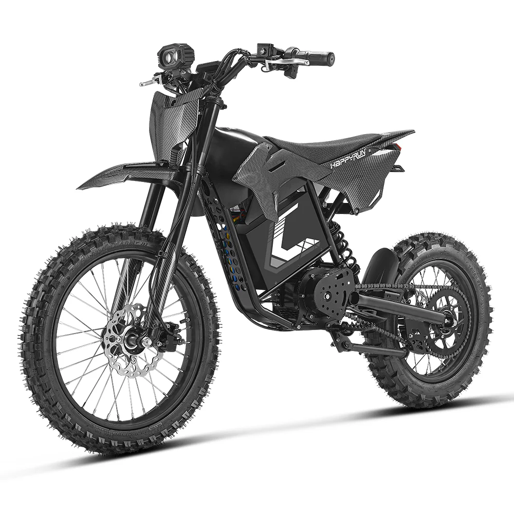 HappyRun F18 Electric Dirt Bike with Mid-Drive for Teens & Adults - Image 18