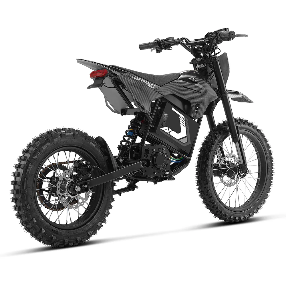 HappyRun F18 Electric Dirt Bike with Mid-Drive for Teens & Adults - Image 17