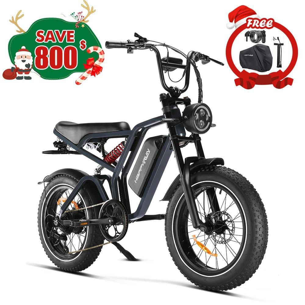 Happyrun G60 Pro 2000W moped-style electric bike