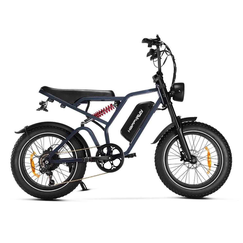 Happyrun G60 Pro moped-style ebike side view