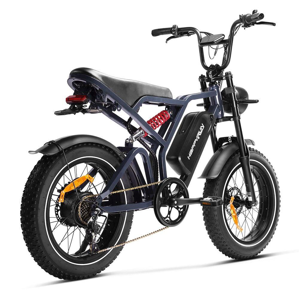 HappyRun G60 Pro 2000W Moped-Style Off-Road Fat Tire Electric Bike - Image 4
